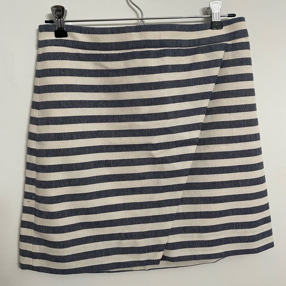 NWT J. Crew striped skirt